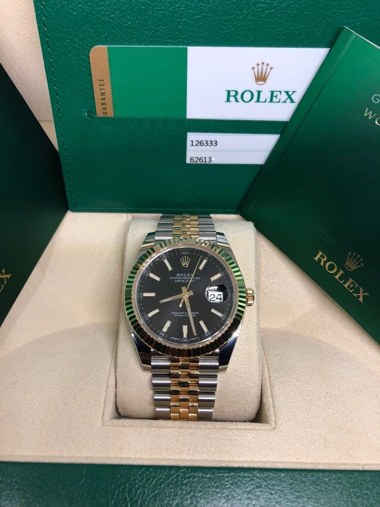 Rolex Datejust 126333-0014 Dial Black Jubilée 41 Mm – gallery view
