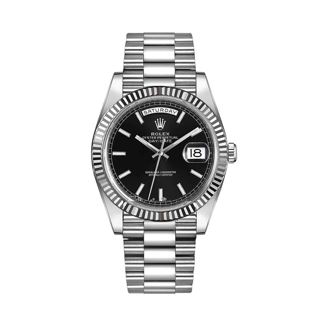 Rolex Day-Date 40mm Black Dial – main view