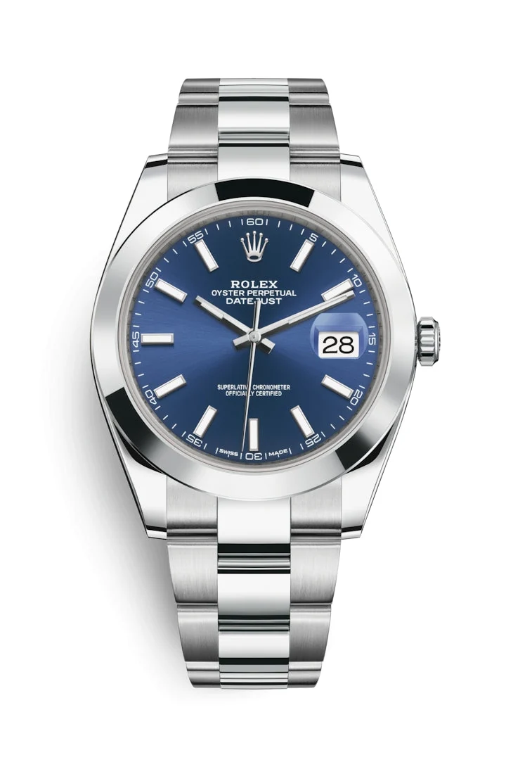 Rolex Datejust 126300 Dial Blue Oyster 41 Mm – main view