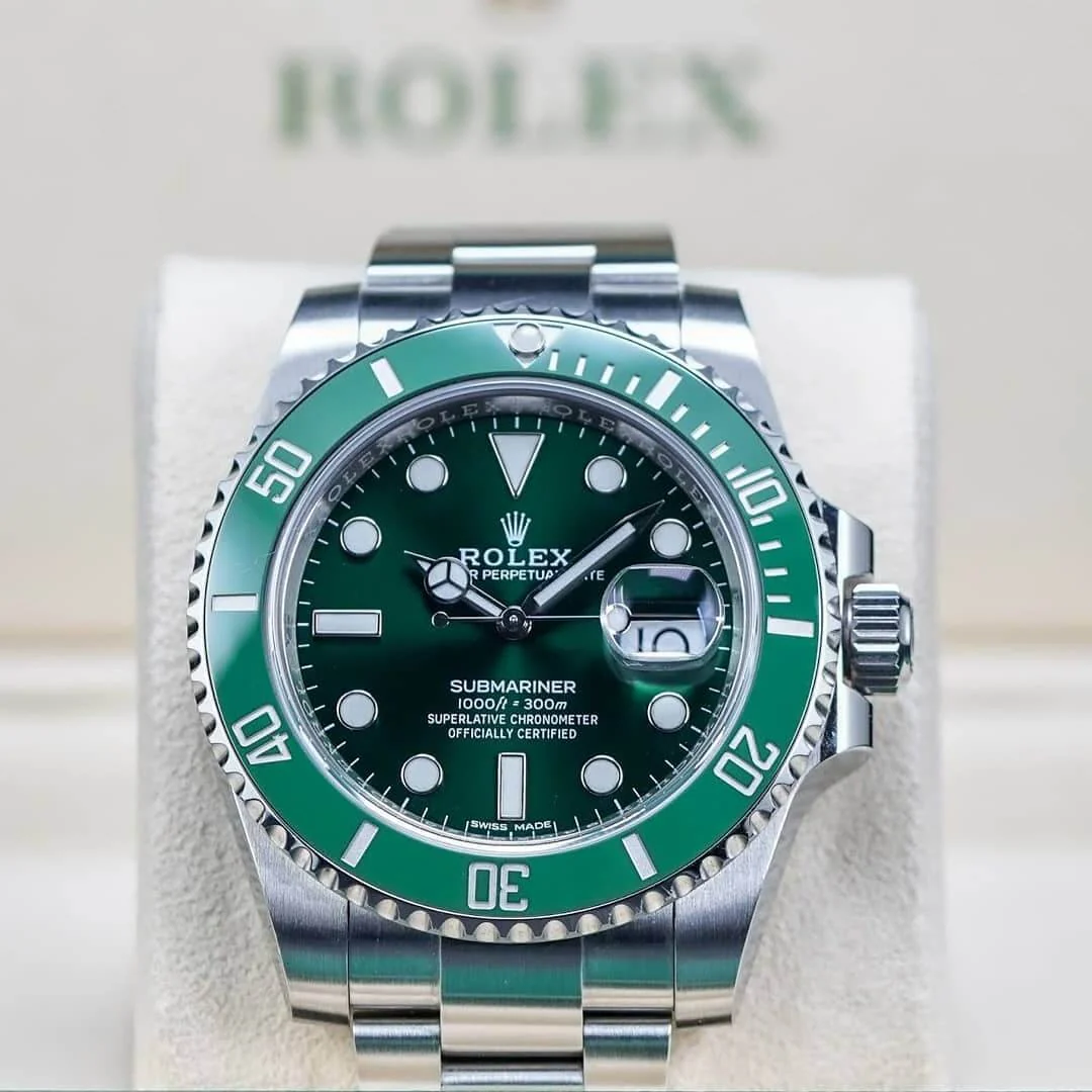 Rolex RLX Submariner Green "Hulk" 116610LV Men's – gallery view
