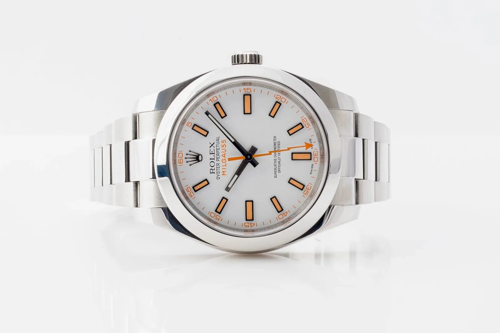 Rolex Milgauss Blanco 116400 – gallery view