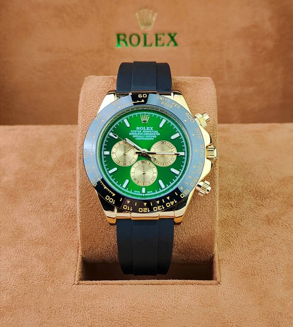 Rolex Cosmograph Daytona Yellow Green Dial – gallery view