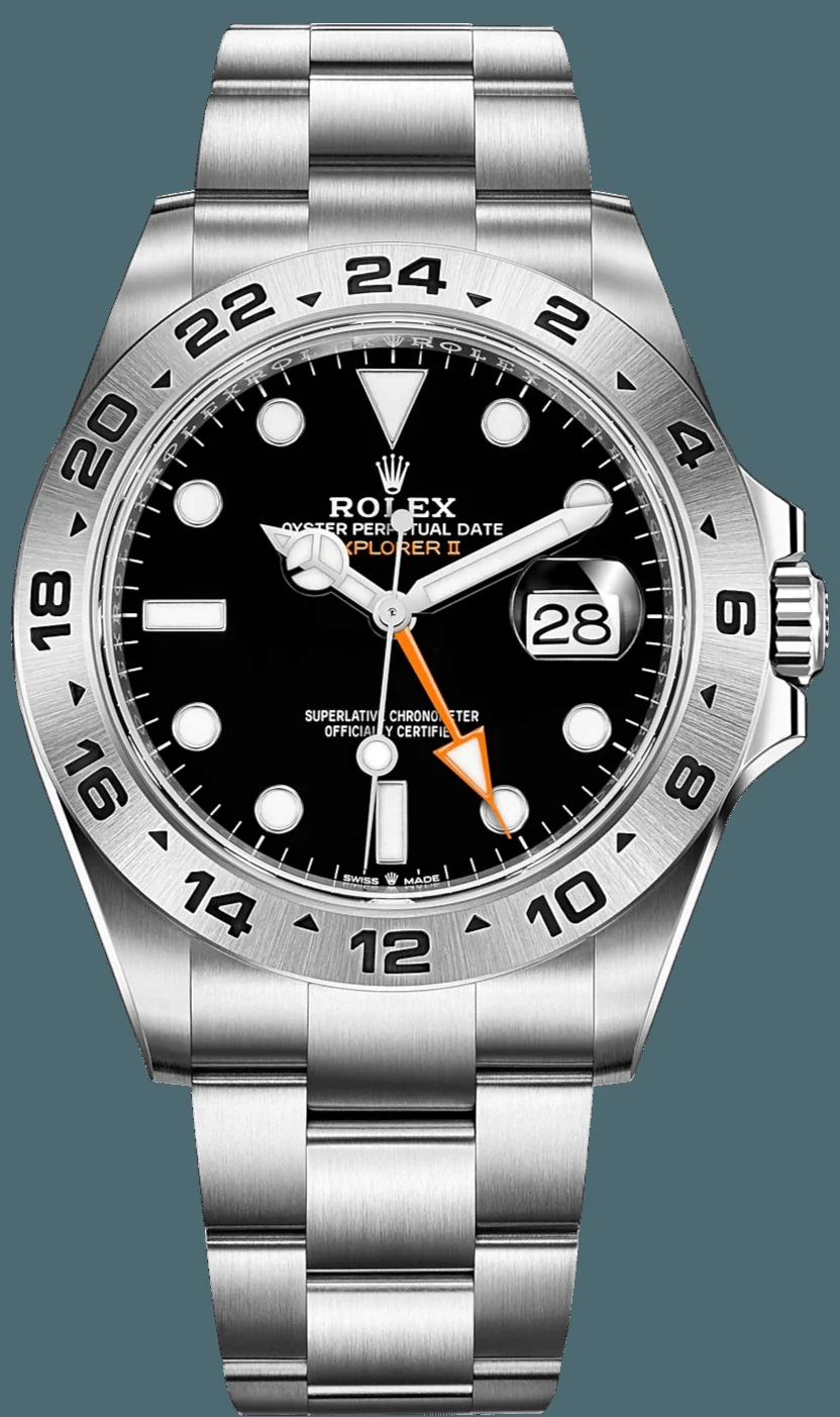Rolex Oyster Perpetual Explorer II Black Dial 226570 – main view