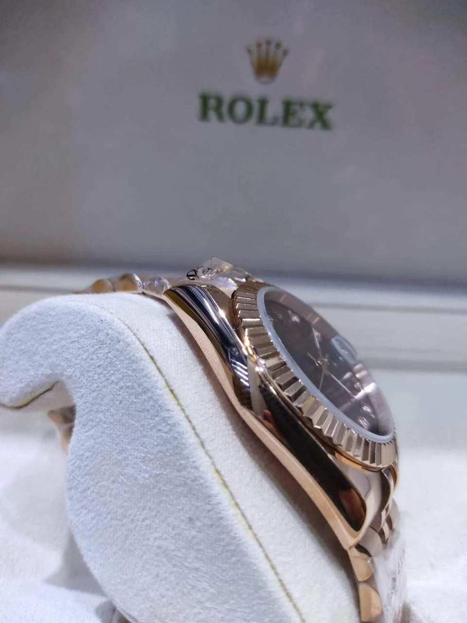 Rolex Datejust Full Rose Gold Ladies – gallery view