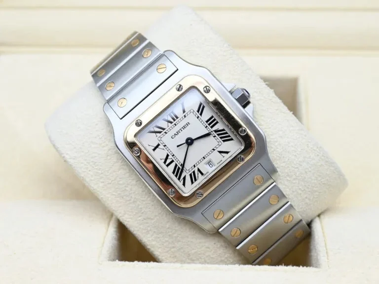 Cartier santos femme two tone – main view