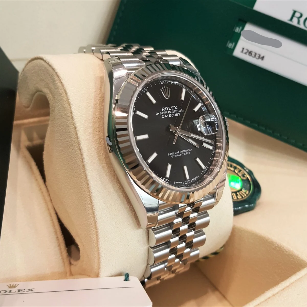Rolex Datejust 41 Black Jubilee. Men's – gallery view