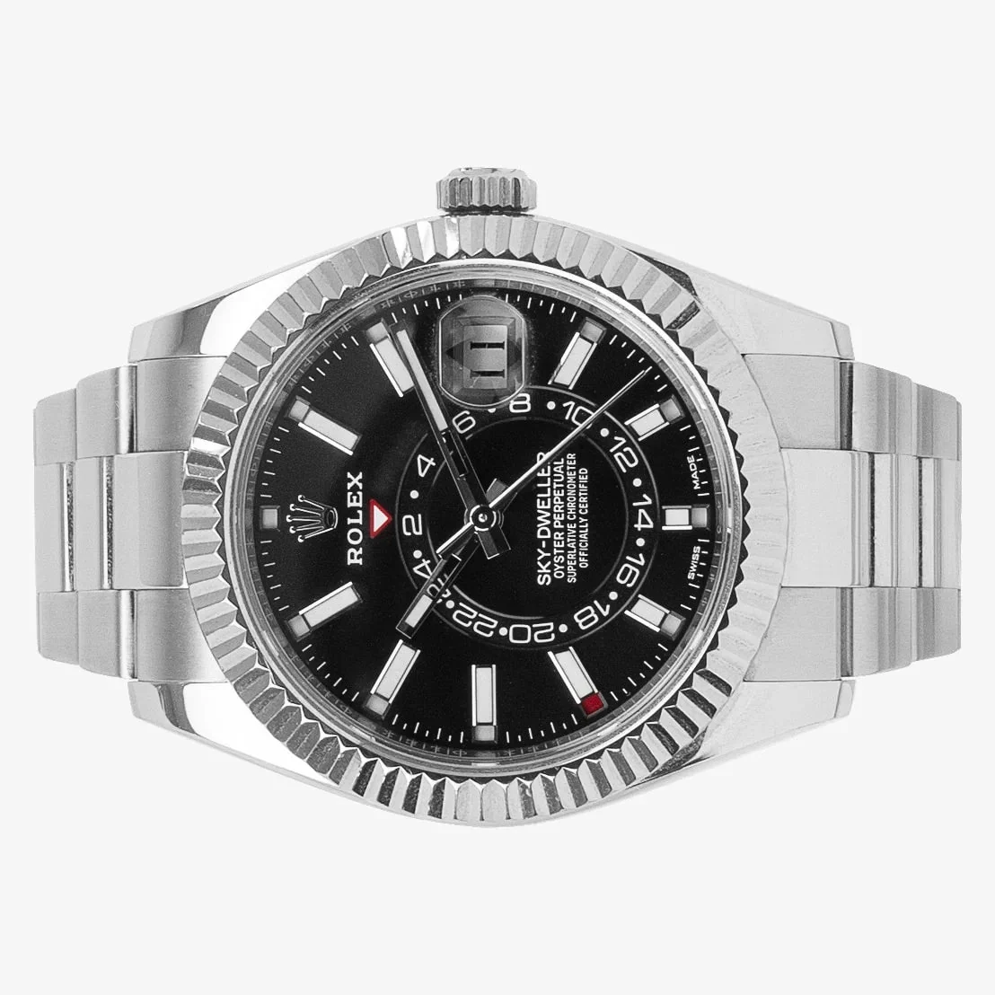 Rolex Oyster Perpetual Black Sky-Dweller – gallery view