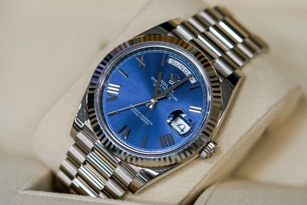 Rolex DayDate 40 Blue Men's – gallery view