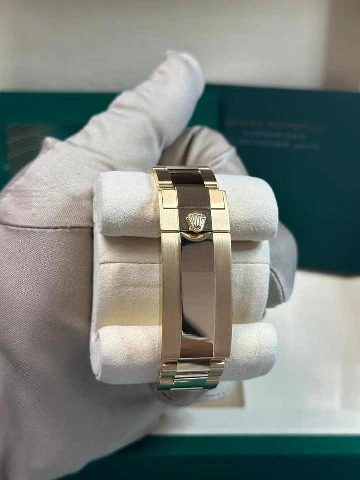 Rolex Submariner Date Gold Dial Black – gallery view
