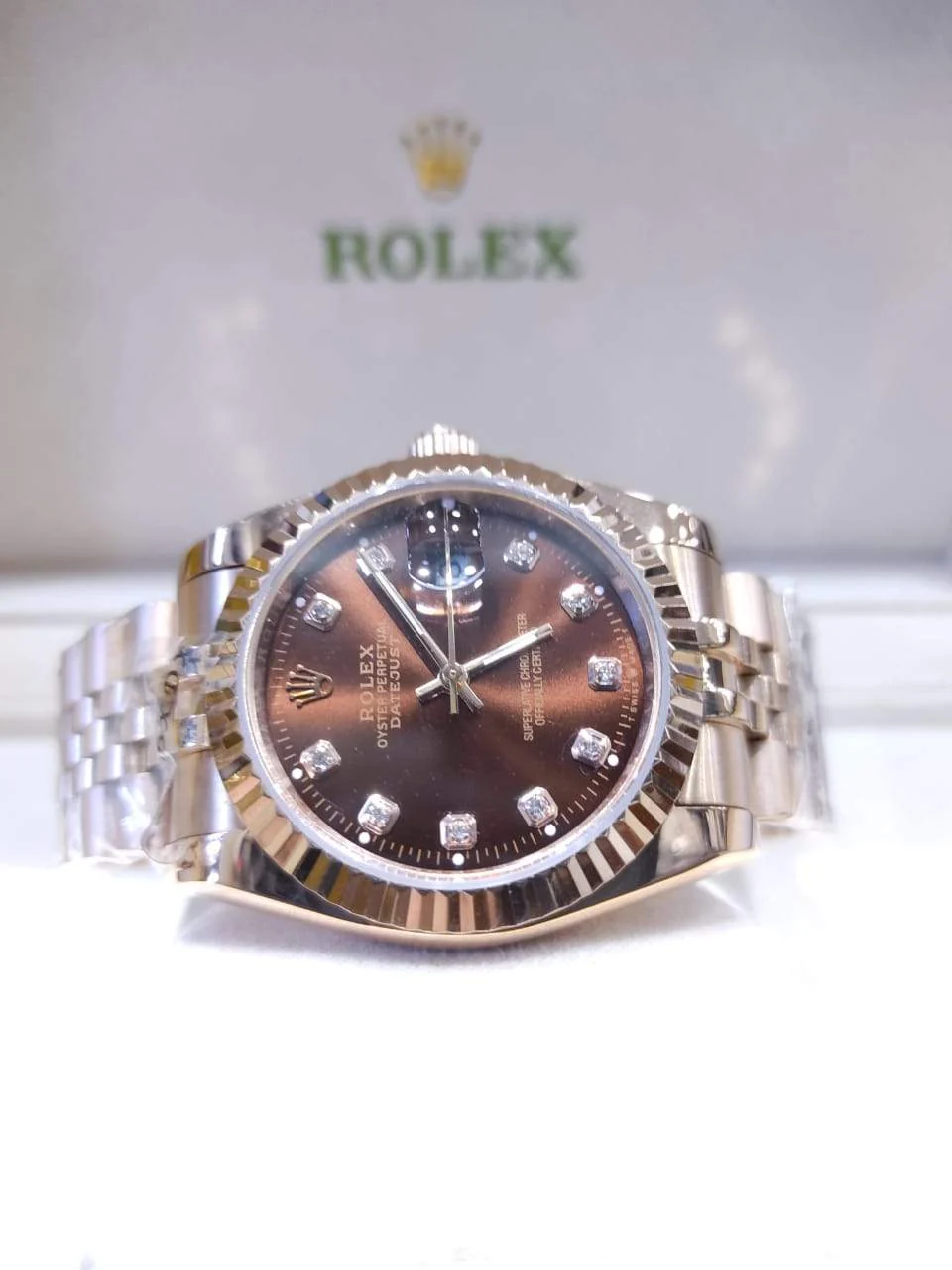 Rolex Datejust Full Rose Gold Ladies – gallery view