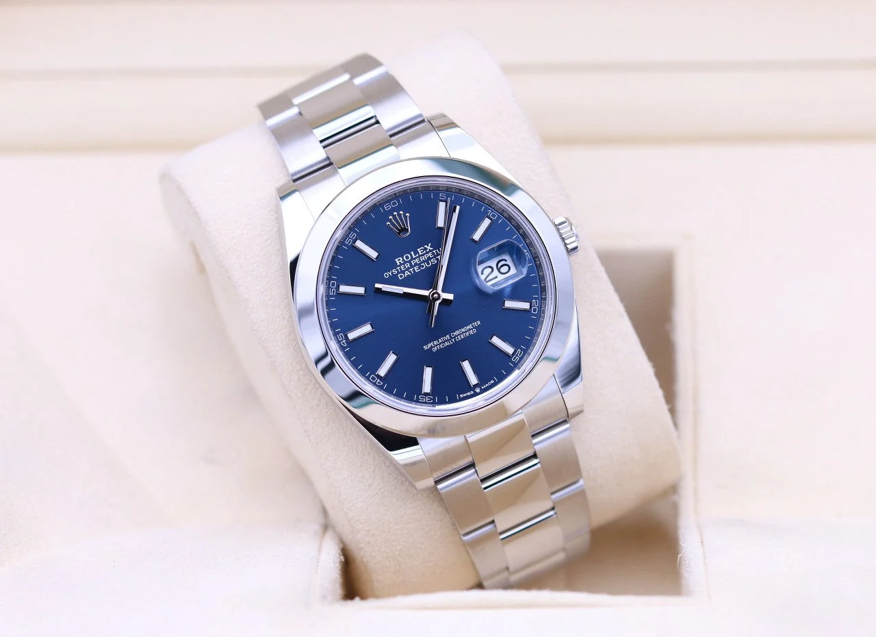 Rolex Datejust 126300 Dial Blue Oyster 41 Mm – gallery view