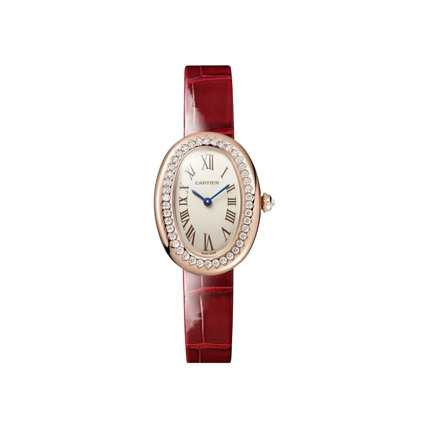 Cartier Baignoire Petit modèle burgundy – main view