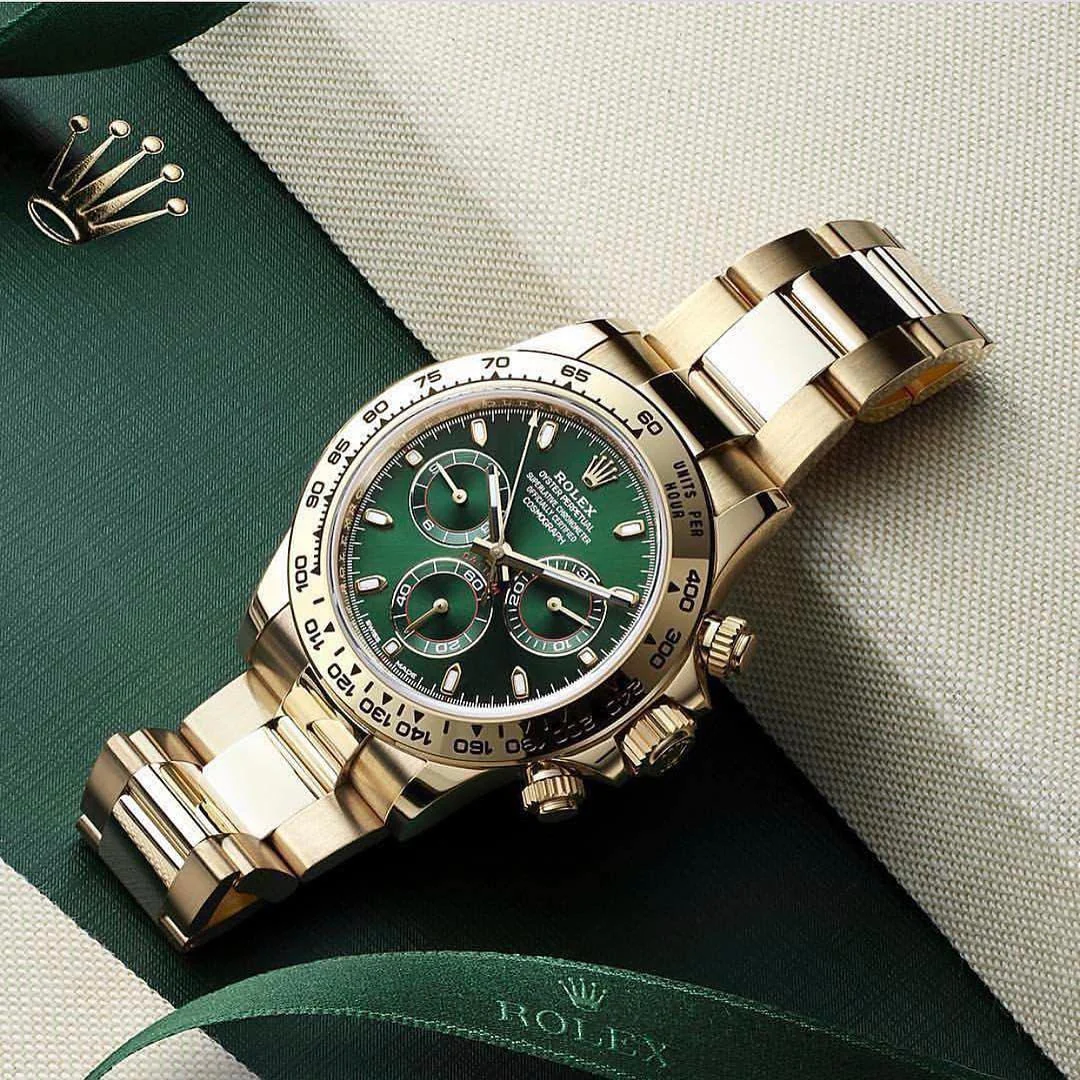 Rolex Daytona Cosmographe Dial Green 116508-0013 – gallery view