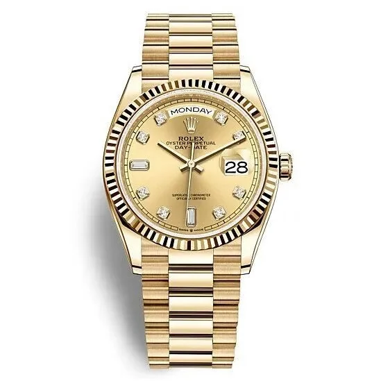 Rolex Day-Date Gold Dial – main view