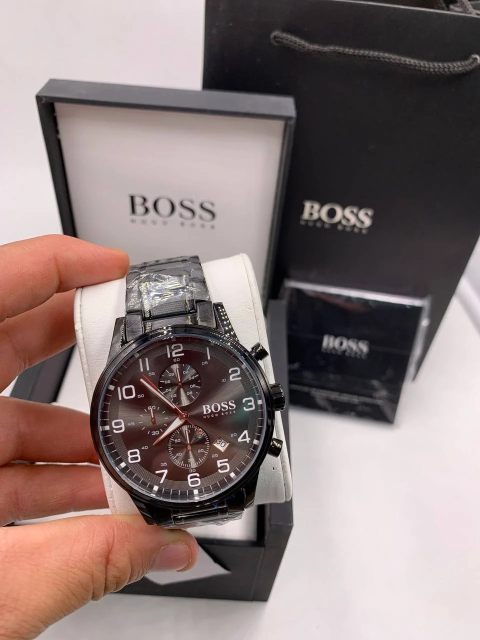 Montre Hugo Boss Gents Noire 1513181 Pour Homme – gallery view
