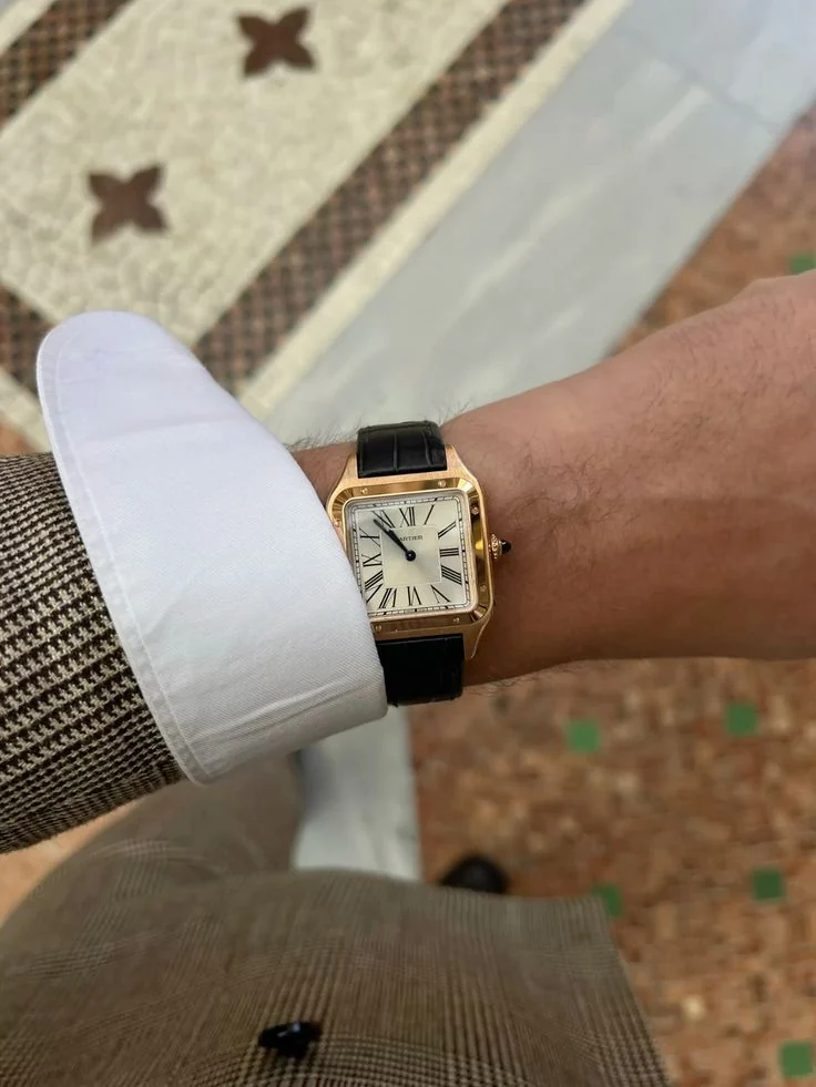 Cartier Santos dumont Bronze Grand modèle – gallery view