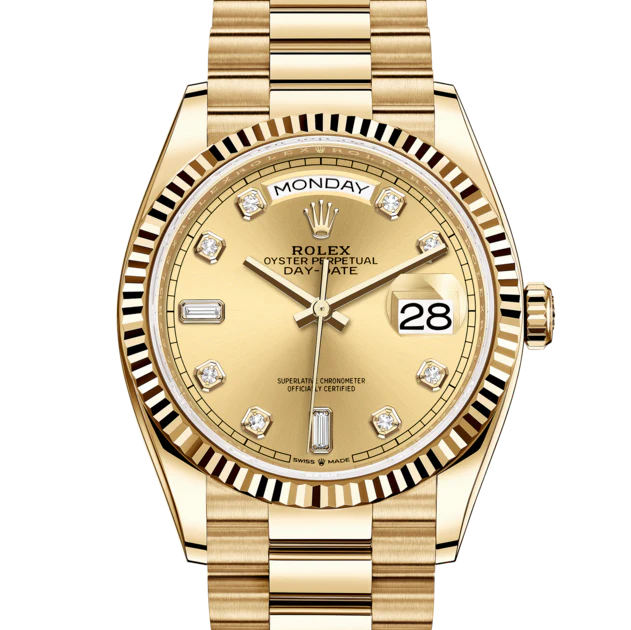 Rolex Day-Date Gold Dial – gallery view