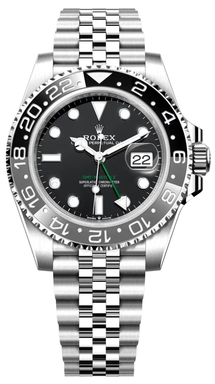 Rolex GMT-Master II Master-Ii Bruce Wayne Jubilee – main view