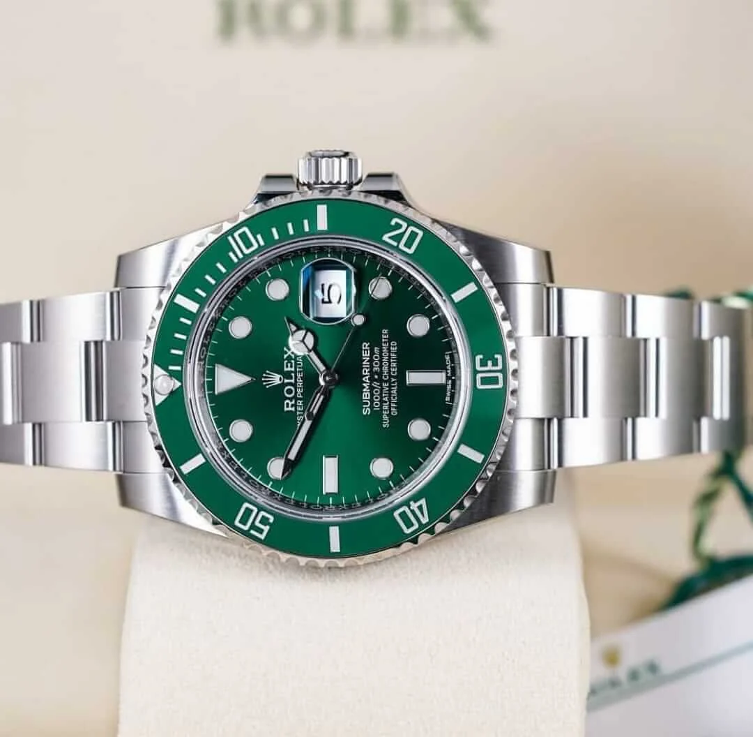 Rolex RLX Submariner Green "Hulk" 116610LV Men's – gallery view