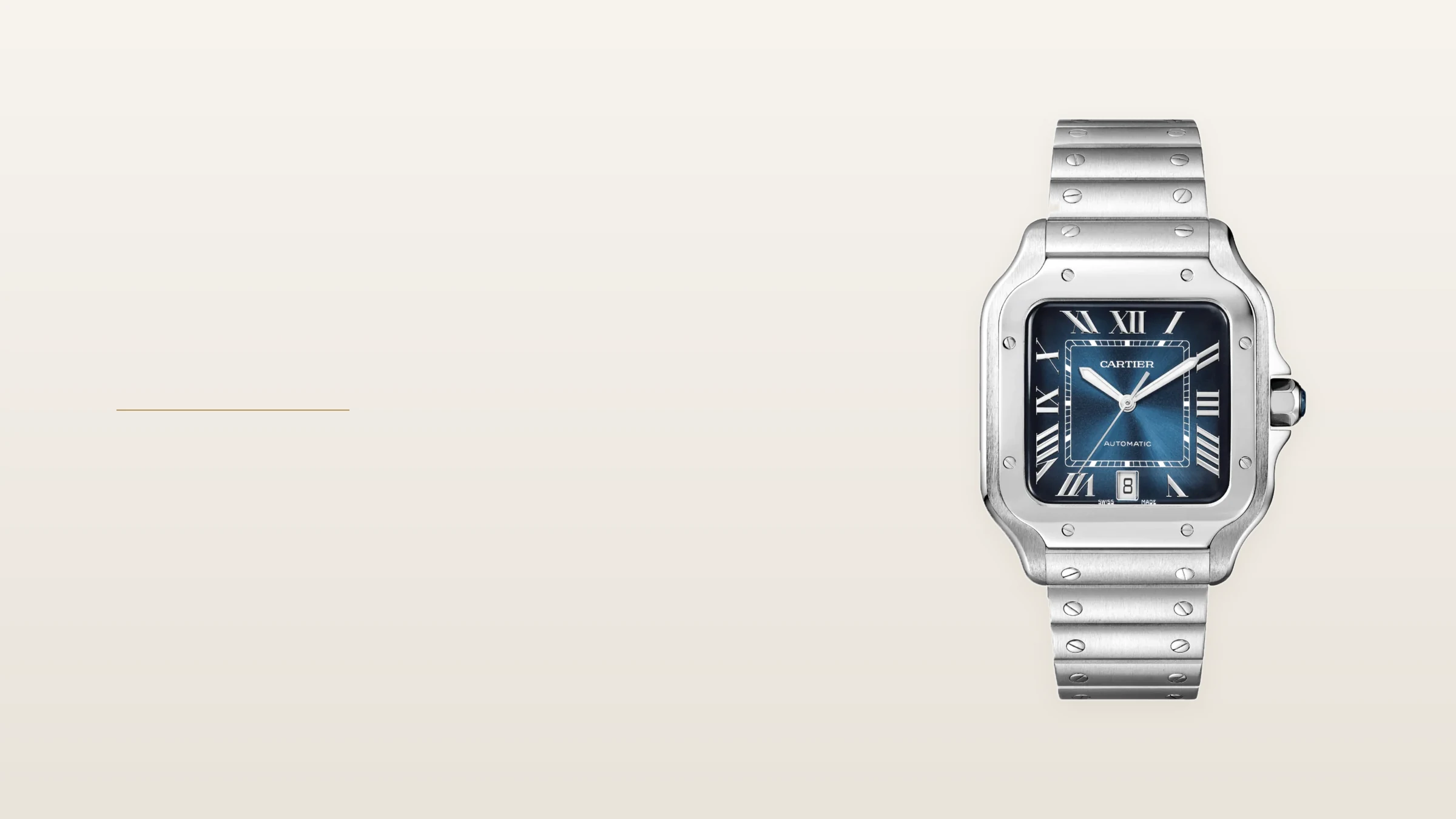 Cartier Santos featured watch