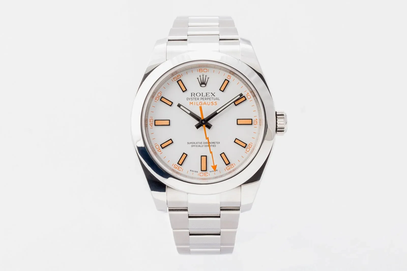 Rolex Milgauss Blanco 116400 – gallery view