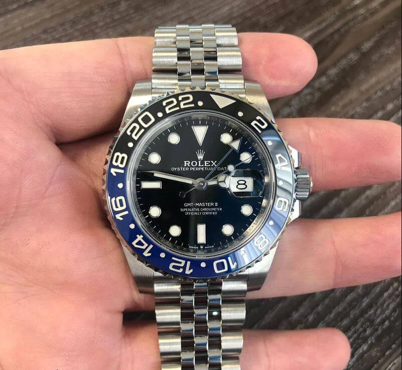 Rolex GMT-Master II "BATMAN" 126710BLNR Jubilée Men's – gallery view