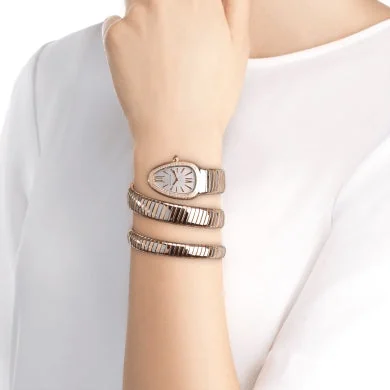 SERPENTI TUBOGAS ROSE/GRIS SERTIE – gallery view