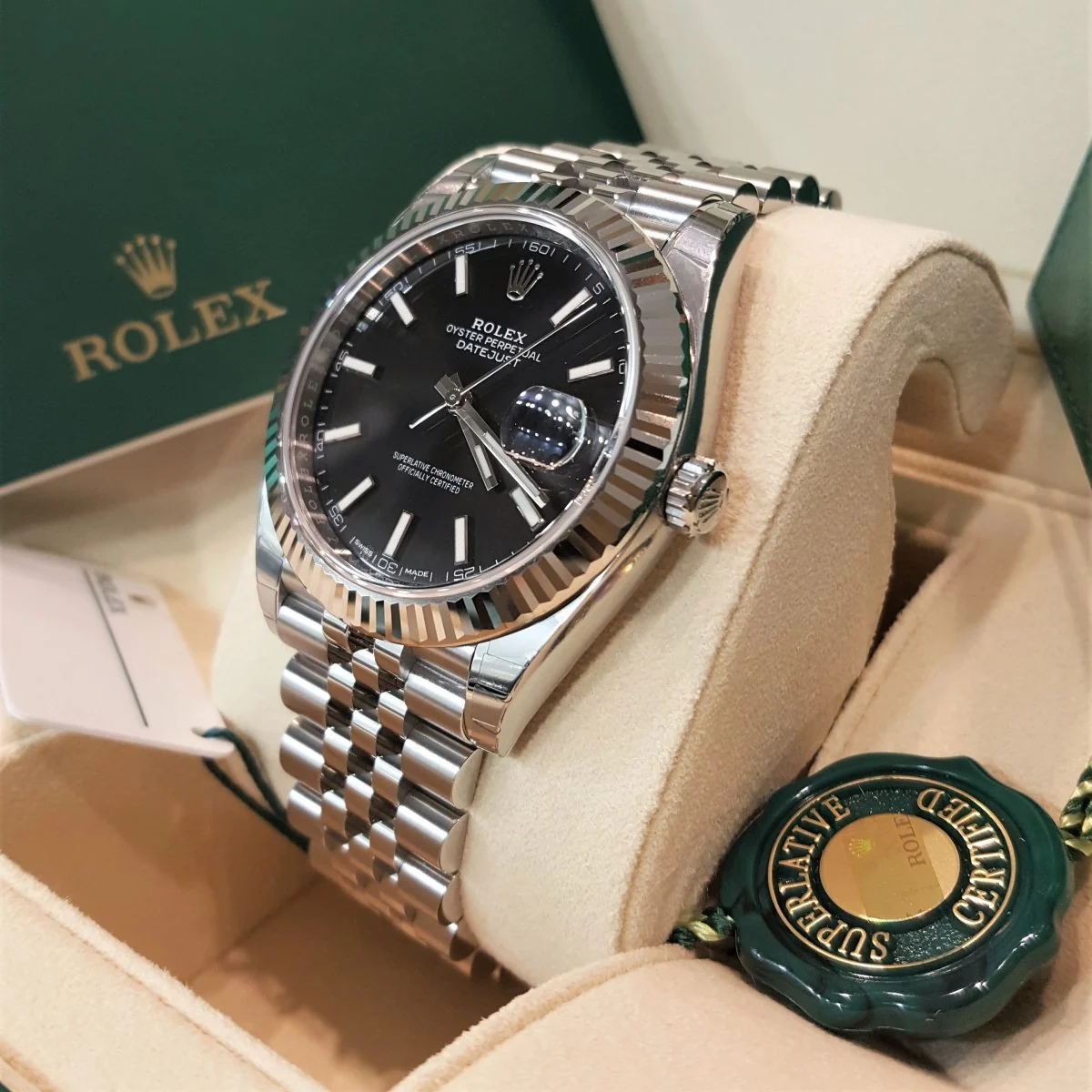 Rolex Datejust 41 Black Jubilee. Men's – gallery view