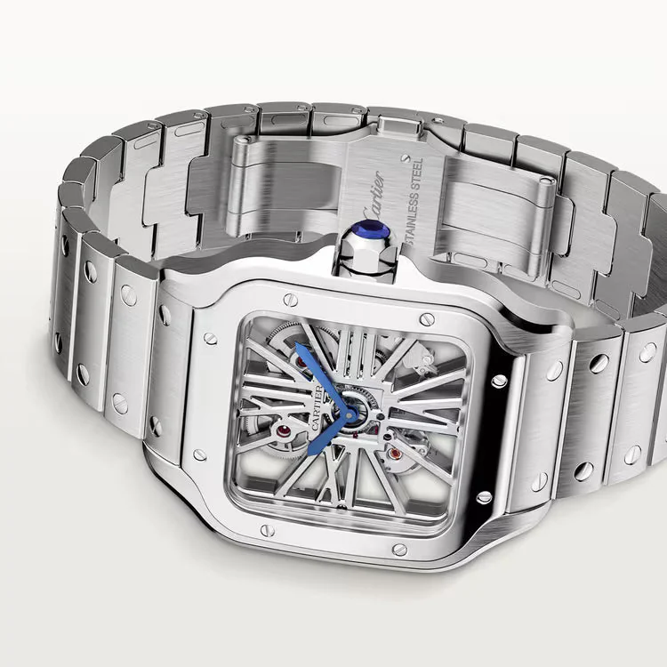 Cartier Santos De Cartier Skeleton WHSA0015 – gallery view