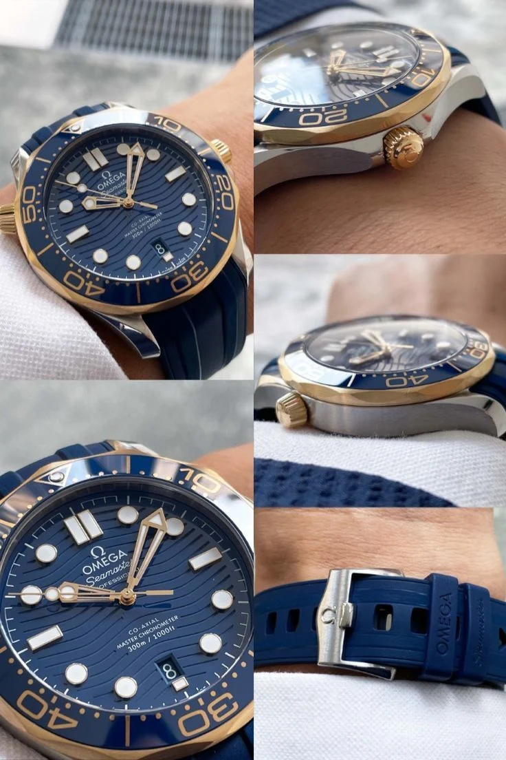 OMEGA SEAMASTER DIVER BLUE Bronze – gallery view