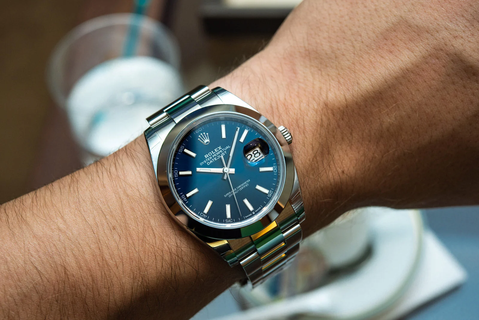 Rolex Datejust 126300 Dial Blue Oyster 41 Mm – gallery view