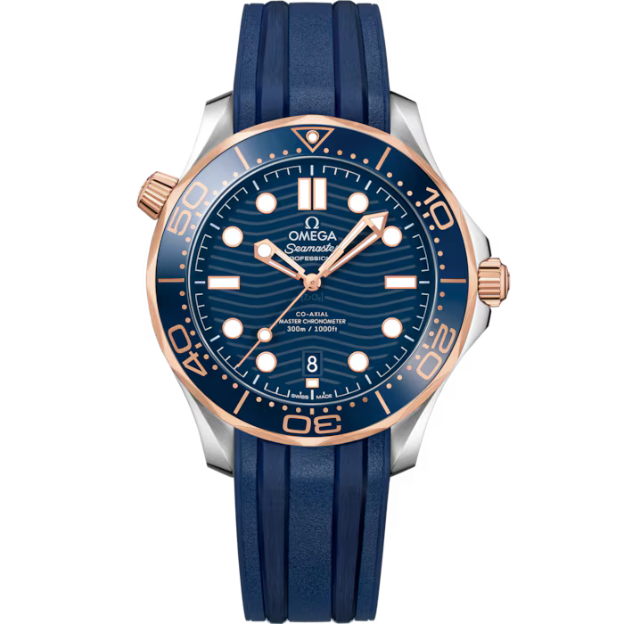 OMEGA SEAMASTER DIVER BLUE Bronze – main view