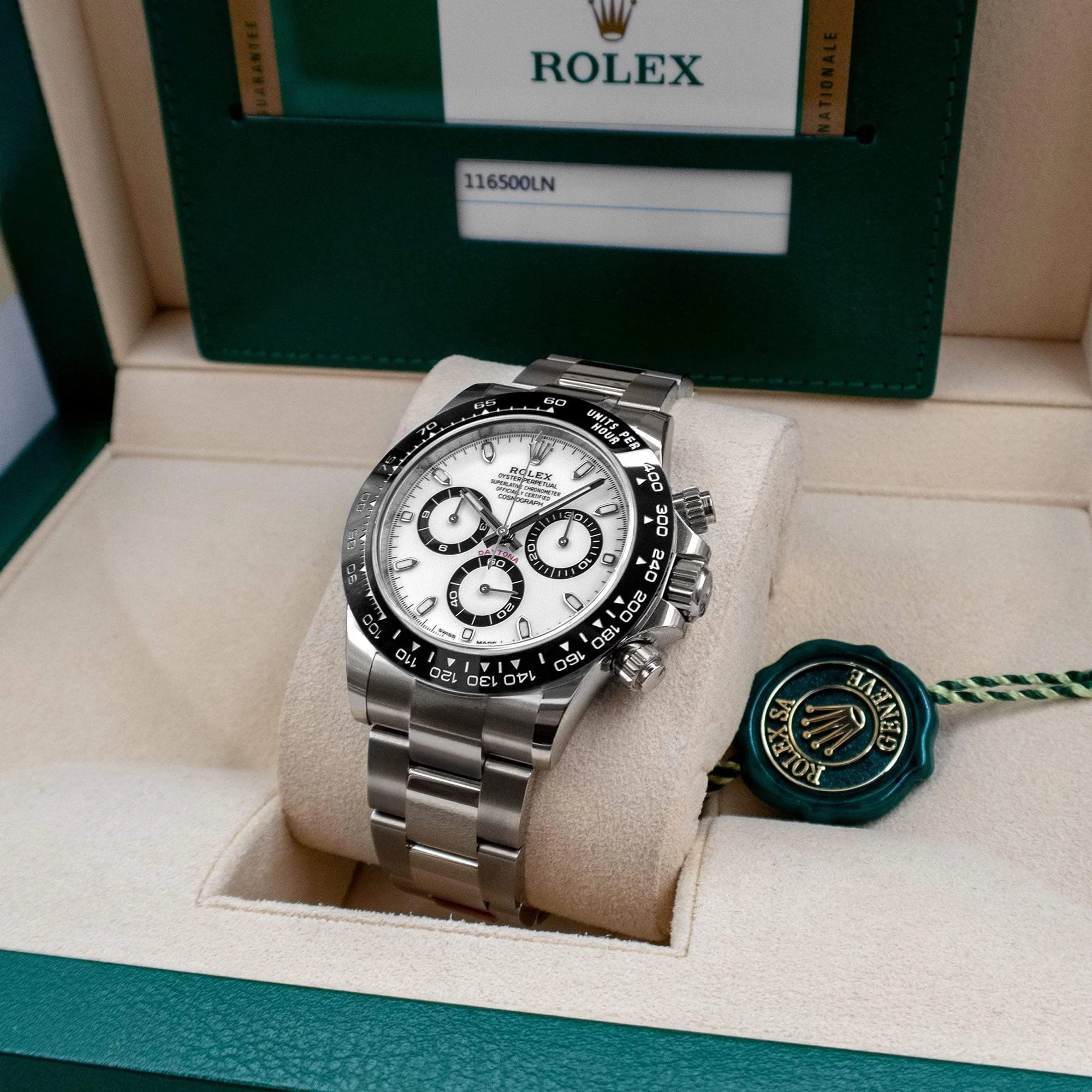 Rolex Daytona Cosmographe Dial White – gallery view