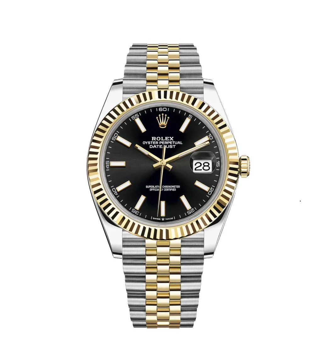 Rolex Datejust 126333-0014 Dial Black Jubilée 41 Mm – main view