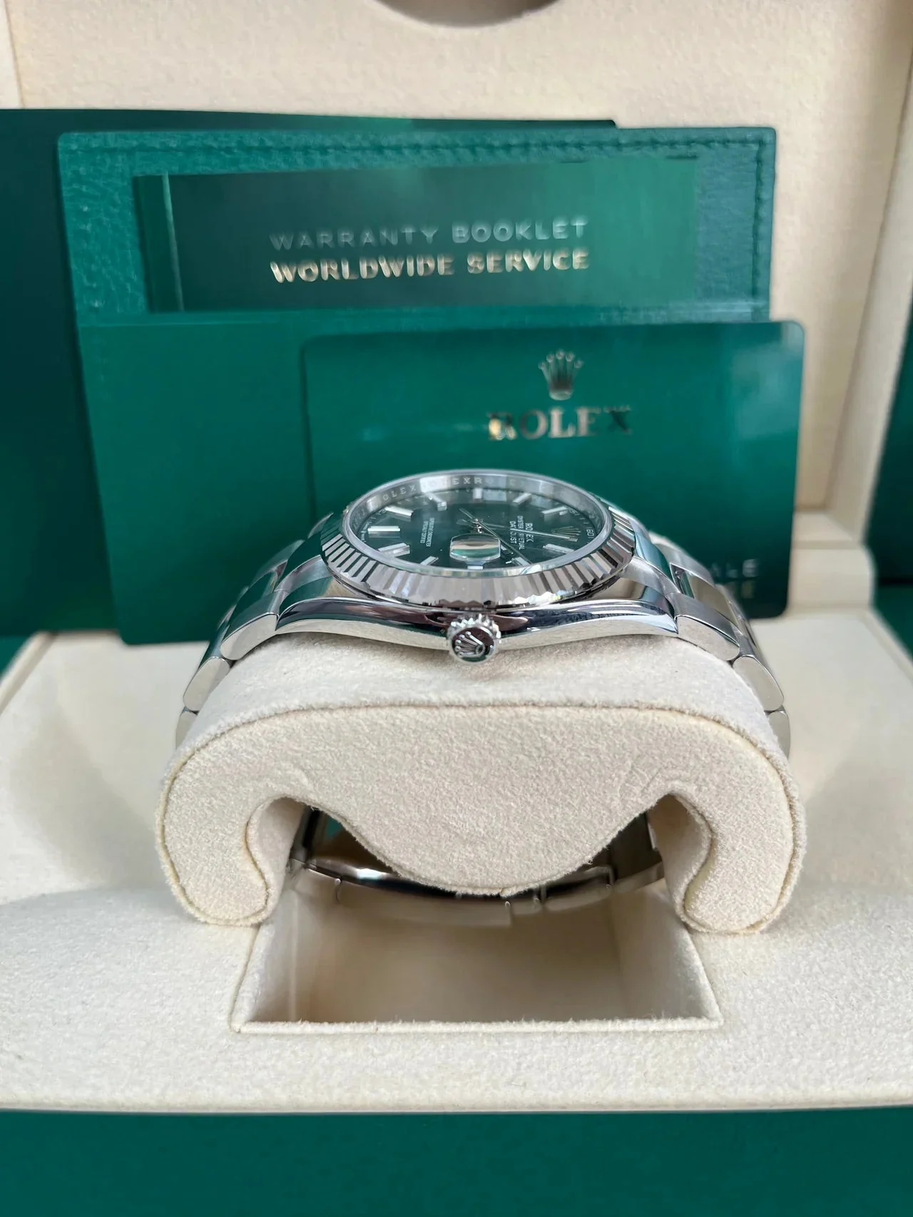 Rolex Datejust Oyster 41 Mm Mint Green – gallery view