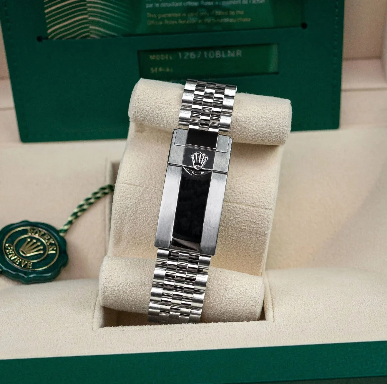 Rolex GMT-Master II "BATMAN" 126710BLNR Jubilée Men's – gallery view