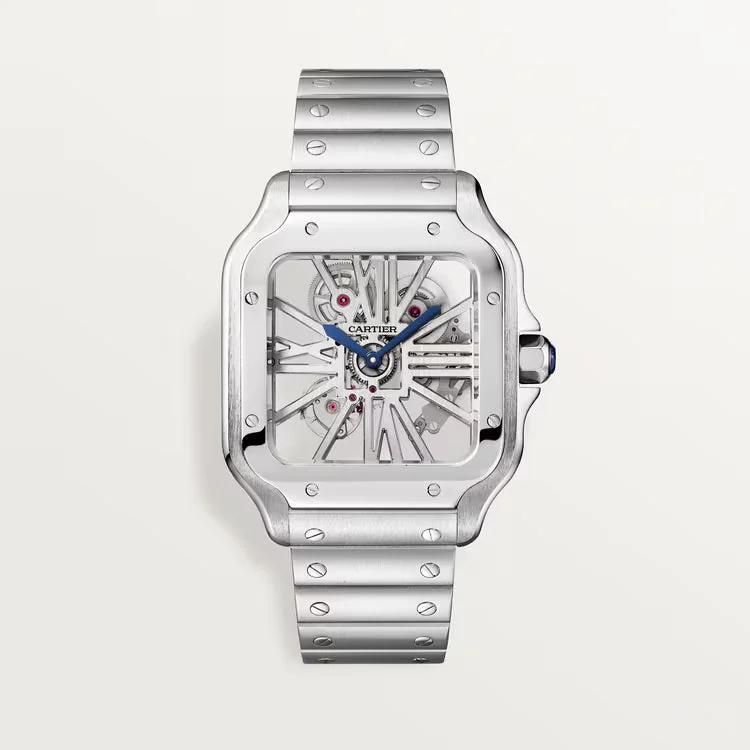 Cartier Santos De Cartier Skeleton WHSA0015 – main view