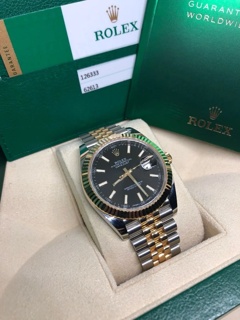 Rolex Datejust 126333-0014 Dial Black Jubilée 41 Mm – gallery view