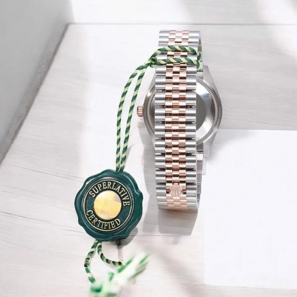 Rolex Datejust 31 Mm Rose Gold Bezel – gallery view