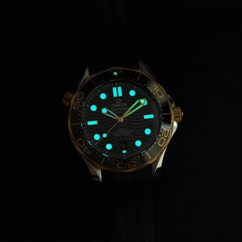 OMEGA SEAMASTER DIVER BLACK GOLD – gallery view