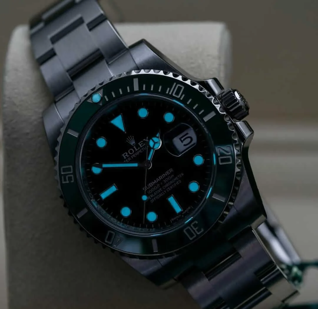 Rolex RLX Submariner Green "Hulk" 116610LV Men's – gallery view