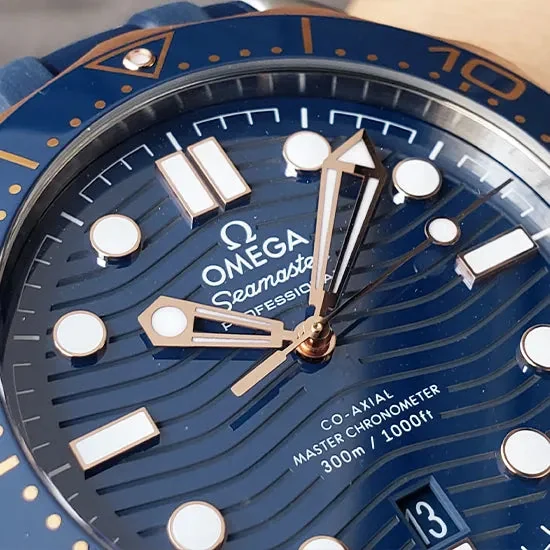 OMEGA SEAMASTER DIVER BLUE Bronze – gallery view