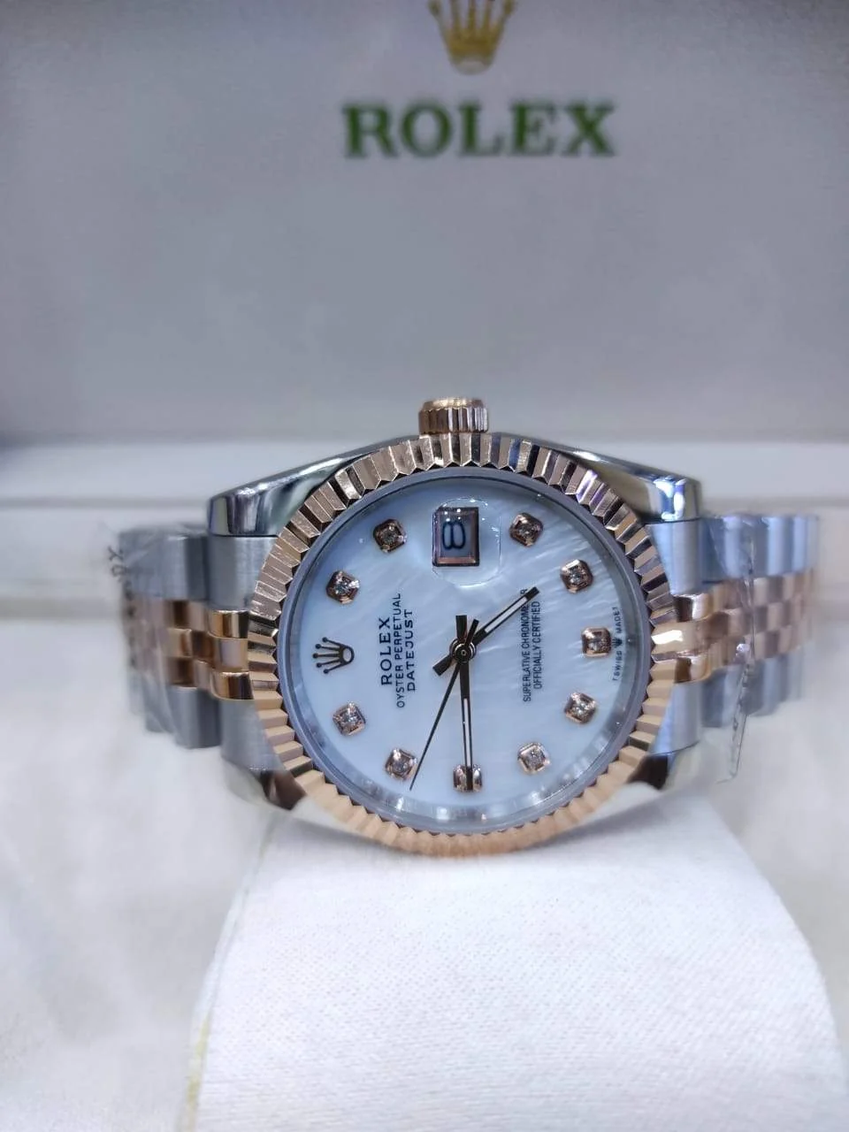 Rolex Datejust 31mm Two-Tone Dial White Ladies – gallery view
