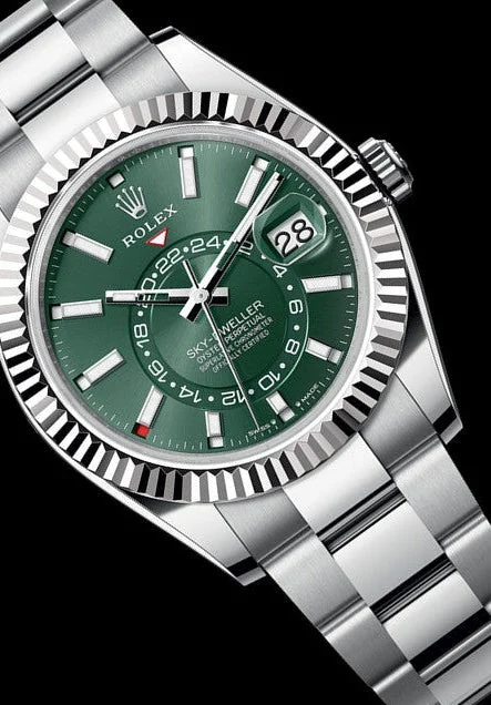Rolex Sky-Dweller Oyster Perpetual Green – gallery view