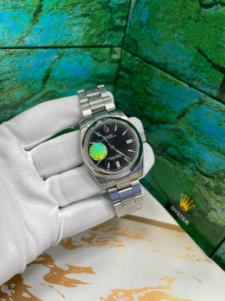 Rolex Classique 124300 Noire 41mm – gallery view