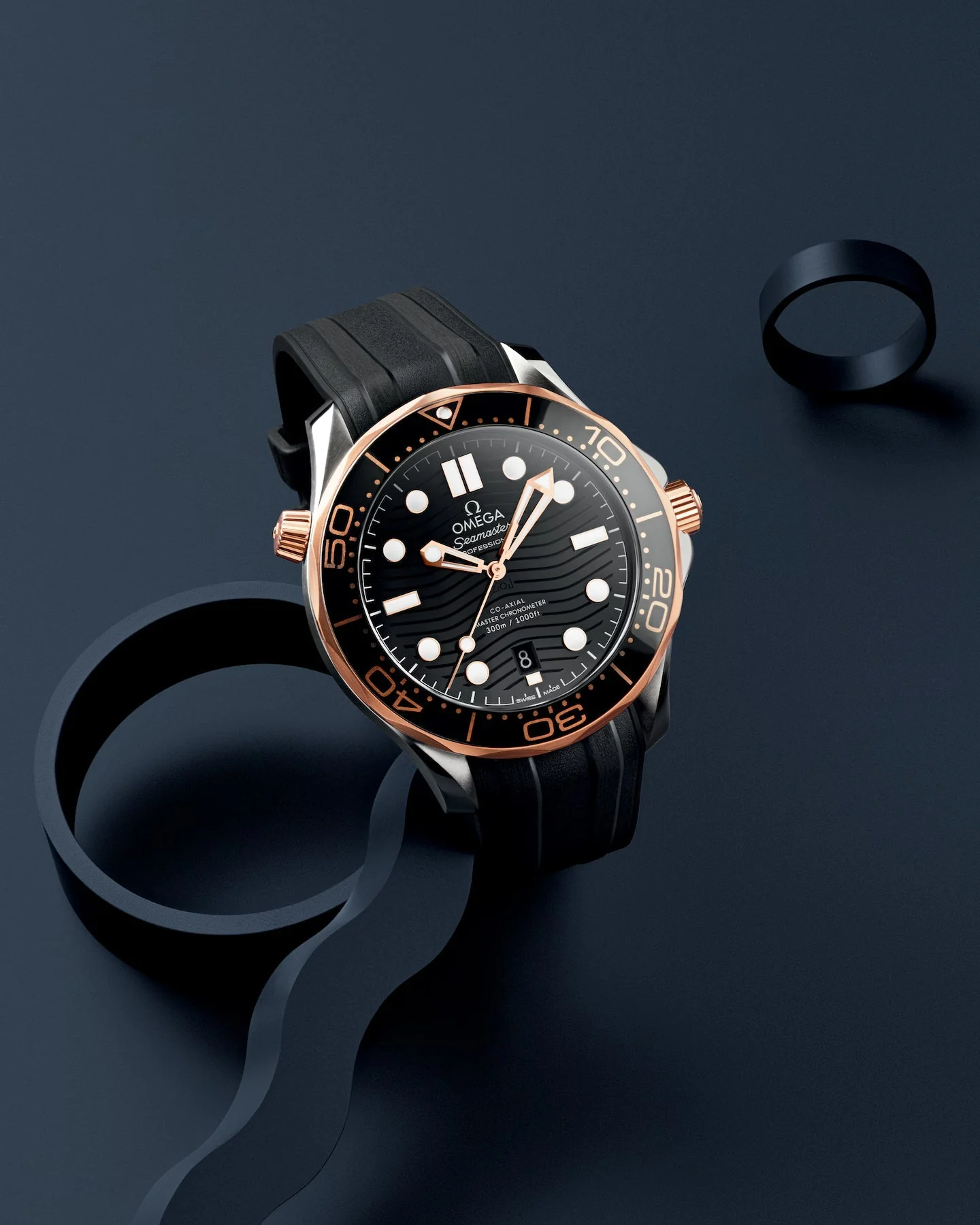 OMEGA SEAMASTER DIVER BLACK BRONZE – gallery view