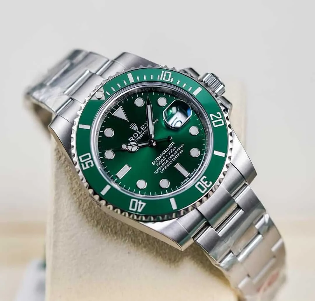 Rolex RLX Submariner Green "Hulk" 116610LV Men's – gallery view