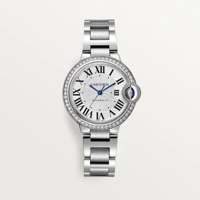 BALLON BLEU SERTIE ARGENTÉ 33mm – main view
