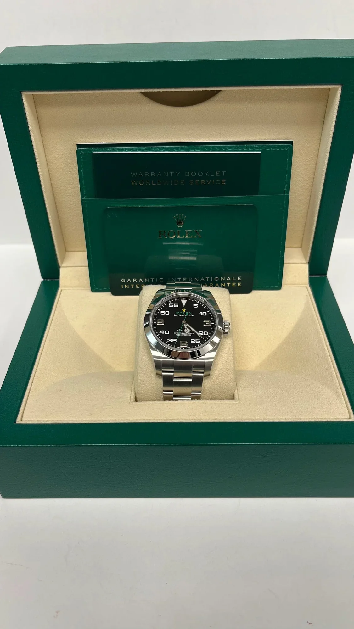 Rolex Air King Black Dial – gallery view