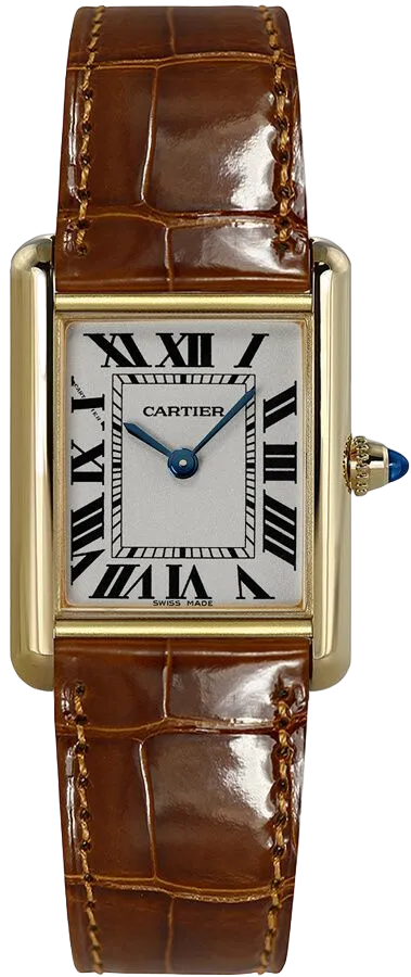 Cartier Tank louiss gold-B marron – main view